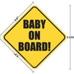 Baby on Board Car Magnet Sign