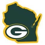 NFL Green Bay Packers Unisex Siskiyouhome State 11″ Magnet