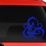 Coheed And Cambria Logo sign car truck SUV window laptop Kitchen wall macbook decal sticker Approx 6 inches Blue