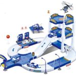 My First Racing Parking Garage Diecast Police City Station Playset