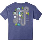 “PLAY CARS ON DADDY’S BACK!” Gift T-shirt for Dad & Kids