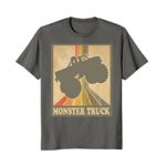 Vintage Big Size Truck Tee Retro Monster Style Car T Shirt