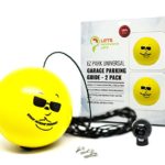 Double Garage Parking Aid – Ball Guide System. Simple to Install Adjustable Parking Assistant kit Includes a Retracting Ball Sensor Assist Solution. Perfect Garage Car Stop Indicator for All Vehicles