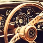 Vintage Car Dashboard