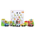 Ray’s Toys Transportation & Sign Playset For Kids By Beautiful & Colorful Small Cars, Signs, Trees & Buildings With 2 Types of Road Tapes, Safe Paint | Educational & Fun Toy Set
