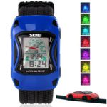 Kid Watch LED Sport 30M Waterproof Multi Function Digital Wristwatch for Boy Girl Children Gift