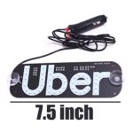 WildAuto LED Uber Sign Glow Uber Decor Accessories – Removable Ride share Decal (Blue)