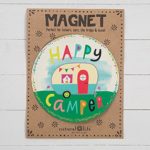 Natural Life “Happy Camper” Car Magnet