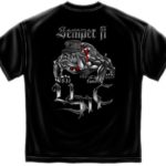 Erazor Bits Marine Corps T Shirt USMC | Sempri Fi Chrome Dog Marine Corps Shirt AL231