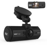 Vantrue N2 Uber Dual Dash Cam-1080P Inside and Outside Dash Camera for Cars 1.5″ Near 360° Wide Angle Lyft Dashboard Cam w/Parking Mode, Motion Detection, Front Camera Night Vision Effects