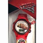 Cars Disney Pixar LCD Watch with Flashing Charm