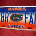 Florida Gators G8R Fan License Plate Car Tag Sign New