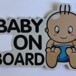Car Sticker Baby is On Board Sign Boy Girl Newborn Vinyl Safety Baby in Vehicle Automobile Window Decoration