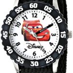 Disney Kids’ W000082 Cars Stainless Steel Time Teacher Watch