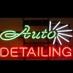 Auto Detailing Car Neon Sign 20″X16″ Inches Bright Neon Light for Store Beer Bar Pub Garage Room