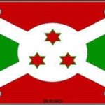 Burundi Flag Vanity Metal Novelty License Plate Tag Sign