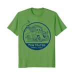 Disney Pixar Cars Tow Mater Salvage Badge Graphic T-Shirt