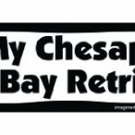 Imagine This Bone Car Magnet, I Love My Chesapeake Bay Retriever, 2-Inch by 7-Inch