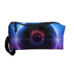 Peace Sign Travel Toiletry Bag Pencil Bag Organizers