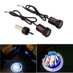 CHAMPLED® For BUICK Laser Projector Logo Illuminated Emblem Under Door Step courtesy Light Lighting symbol sign badge LED Glow Car Auto Performance Tuning Accessory