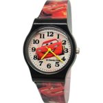 Disney Cars Watch For Kids .Large Analog Dial. 9″ L Band.