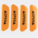 RUNMIND Safety Reflective Tape Open Sign Warning Mark Car Door Stickers 4Pcs Universal