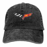 Gujigur Adult Unisex Z06 C7 Corvette Logo Auto Sport Car Basketball Cap Snapback Hat Cowboy hat