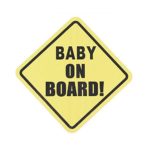 ATMOMO BABY ON BOARD Car Vehicle Stickers Vinyl Decal Sticker Car Warning Stickers Decal Vehicle Safety Sign