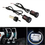 CHAMPLED® For JEEP Laser Projector Logo Illuminated Emblem Under Door Step courtesy Light Lighting symbol sign badge LED Glow Car Auto Performance Tuning Accessory