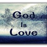 Bernie Gresham License Plate Cover God is Love Metal License Plate Cover Decorative Car License Plate Auto Tag Sign 6×12 Inch