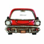 RAM Gameroom Products Pub Sign, Red Car with Mirror