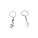 Keyring Keychain Keytag Key Ring Chain Tag Door Car Wholesale Jewelry Making Charms W5AP1 Handmade Signs