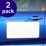 Blank Magnets (2 Pack) – Rounded Corners 12″ x 24″ Blank Car Magnet Set – Perfect Magnet for Car to Advertise Business, Cover Company Logo (for HOA), and Prevent Car Scratches & Dents – New!