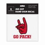 Root Sportswear North Carolina NC State Wolfpack Wolfie Hand Sign Die-Cut Car Decal