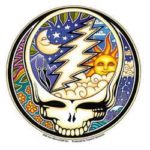 Dan Morris – Grateful Dead Night and Day Steal Your Face – Sticker / Decal
