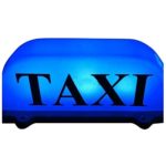 SODIAL(R) Car Parking External Lights Taxi Top Light / New Led Roof Sign 12v with Magnetic Base, blue