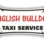 English Bulldog Taxi Service – magnetic bone sign
