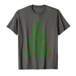 PEACE SIGN Christmas Tree T-Shirt | Hippies Xmas Shirts