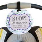 Boy Preemie sign, newborn, baby car seat tag, baby shower gift, stroller tag, baby Preemie no touching car seat sign