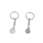 Keyring Keychain Keytag Key Ring Chain Tag Door Car Wholesale Jewelry Making Charms U1KF6 Crown Signs