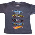 Hot Wheels Little Boys’ Toddler Four Car Stack Tee