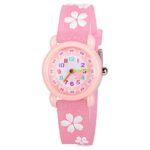 Venhoo Kids Watches 3D Cute Cartoon Waterproof Silicone Children Toddler Wrist Watch Time Teacher Birthday Gift for 3-10 Year Boys Girls Little Child