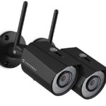 2-Pack Amcrest ProHD Outdoor 3-Megapixel (2304 x 1296P) WiFi Wireless IP Security Bullet Camera – IP67 Weatherproof, 3MP (1080P/1296P), IP3M-943B (Black)