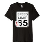 Funny Muscle Car Guy Shirt Gift Drive Fast Speed Sign