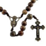 Wooden Our Father Rosary Beads