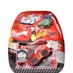 Disney Cars 3 Digital LCD Watch Set Red OS