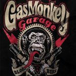 Novelty Funny Sign Gas Monkey Vintage Metal Tin Sign Wall Sign Plaque Poster for Home Bathroom and Cafe Bar Pub, Wall Decor Car Vehicle License Plate Souvenir 11-25