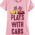 Little Girls Disney Pixar Cars 3 Short Sleeve T-Shirt