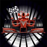 CSFOTO 5x5ft Background for Racing Head with Chequered Flag Photography Backdrop Competition Racing Car Motorsport Race Speed Sport Success Sign Photo Studio Props Polyester Wallpaper