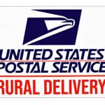 Rural Delivery Magnetic Sign for U.S. Mail, 9” x 12”